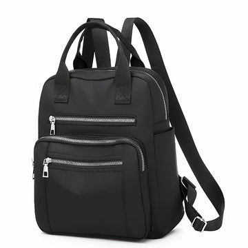 Xajzpa Women Backpack Travel Casual Waterproof Oxford Shoulder Bags Female Large Capacity Handbag Rucksack Black Purse School Pack